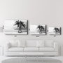 Wallity Pintura Decorativa de Vidrio Templado 46 x 72 cm